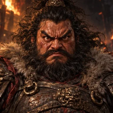 Zhang Fei portrait